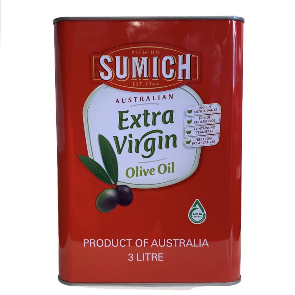 Olive Oil - Sumich - 100% Australian Olive Oil - 3 Lts